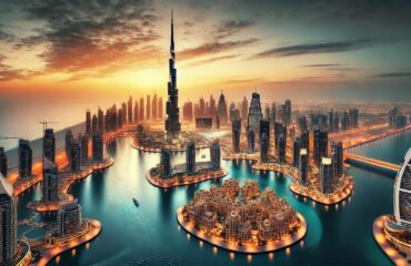 Dubai_skyline_at_sunset